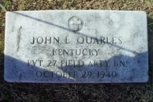 John L. Quarles 1922-1940